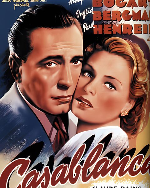 Casablanca film poster